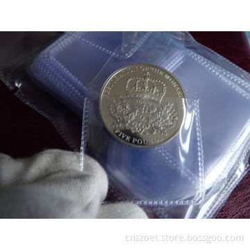 Coin Envelop, Plastic Coin Package Bag, Custom Printed Coin Envelops (OET-E-058)
